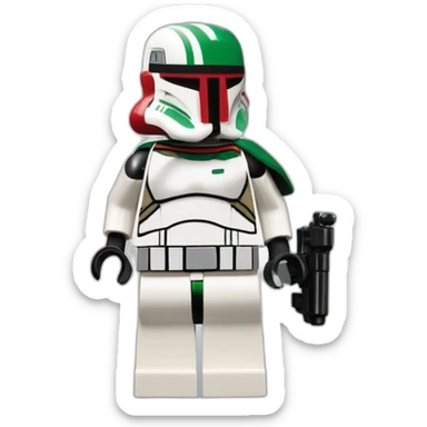 Stikcer of Lego Star Wars Trooper sticker