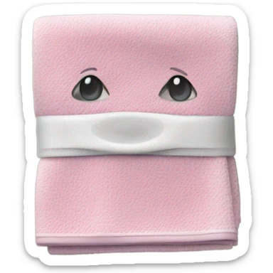 small cleaning towel sticker