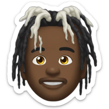 Travis scott and playboi carti album cover sticker