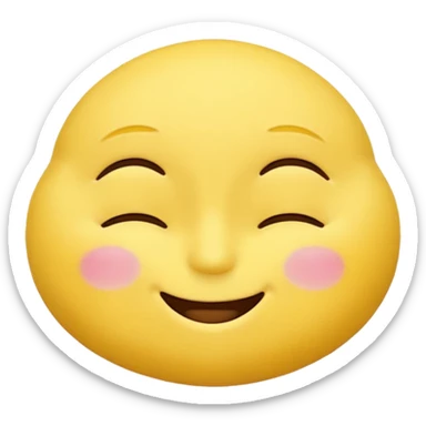 a dreaming emoji sticker