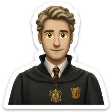 Hogwarts castor sticker
