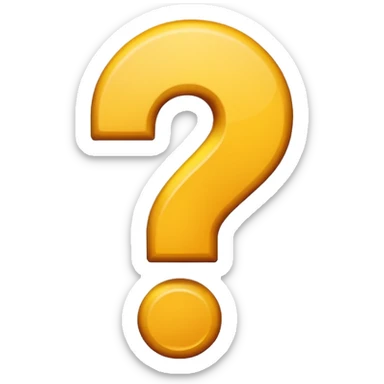 The Question Mark (Uncertainty & Inquiry) sticker