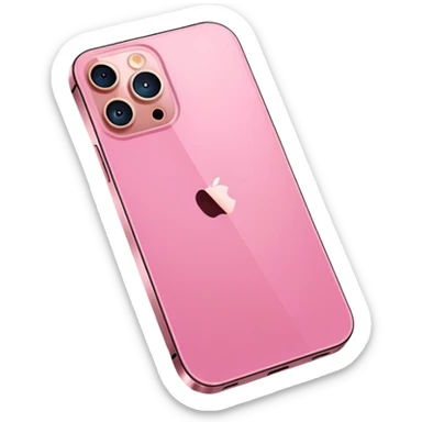 Pink iphone 12 pro max sticker