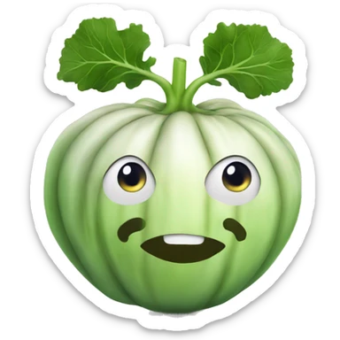 Kohlrabi sticker