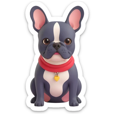 French Bulldog sticker