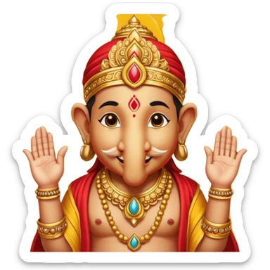 Ganesha sticker