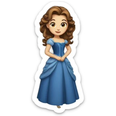 Belle sticker