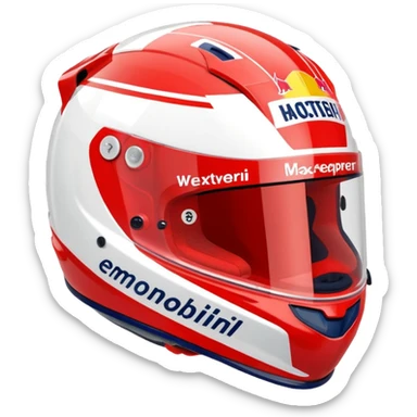 max verstappen helmet sticker