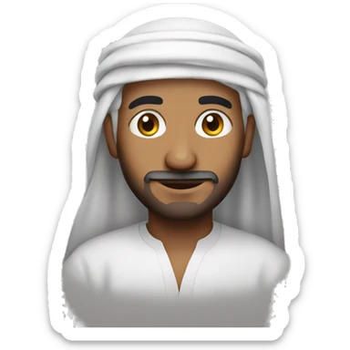 arabic man sticker