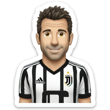 Del piero juventus sticker
