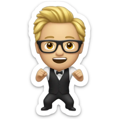 Gangnam style sticker