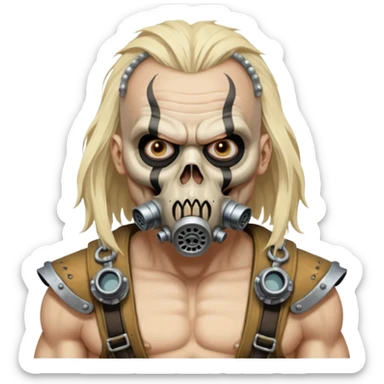 mad max fury road bad guy Immortan Joe sticker