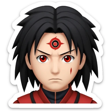 Sharingan madara sticker