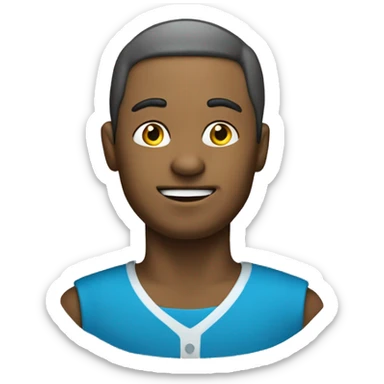 Un trader devant pc sticker