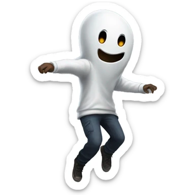 Simon ghost Riley from call of duty dancing sticker