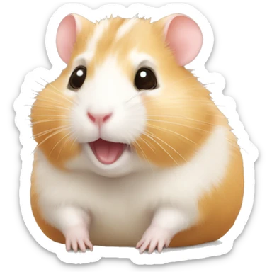 Hamster sticker