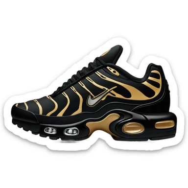 Nike tn black sticker