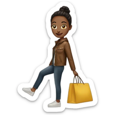 Zara shopping sticker