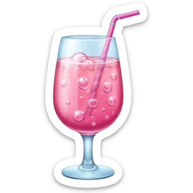 pink drink sticker