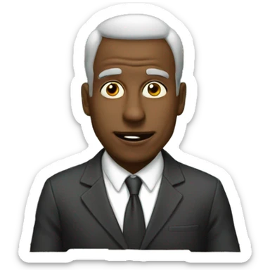 Memes of the man with the blackboard: an investigation sticker