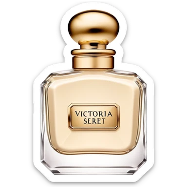 Victoria Secret parfum in cream colour sticker