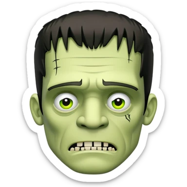 Frankenstein's Monster sticker