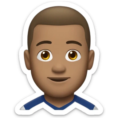 mbappe noisette sticker