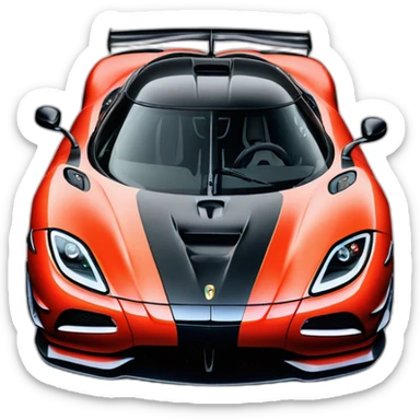 Koenigsegg agera rs sticker