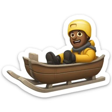 Sledge sticker
