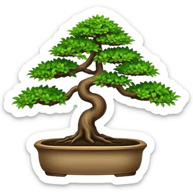 Bonsai tree  sticker