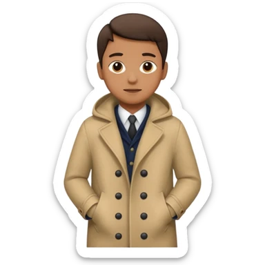 PERSON LEAVING EARLY sticker