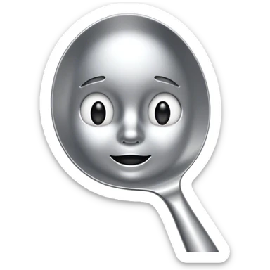 Spoon face  sticker