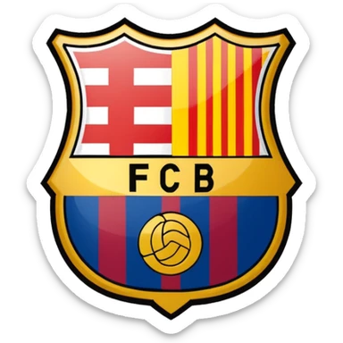 Escudo del FC Barcelona  sticker