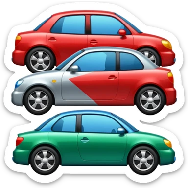 car (give me some color examples) sticker