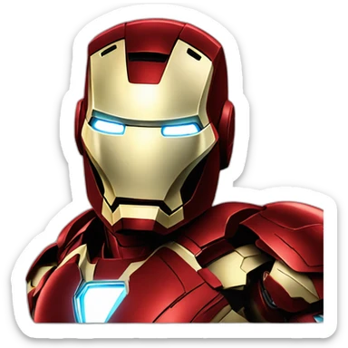 endgame iron man showing stop sticker