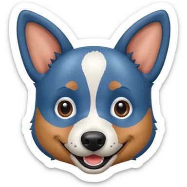 Bluey heeler sticker