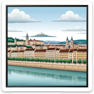 Lyon sticker