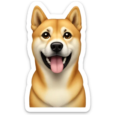 A doge sticker