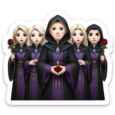 ESO umbral rose Council members sticker