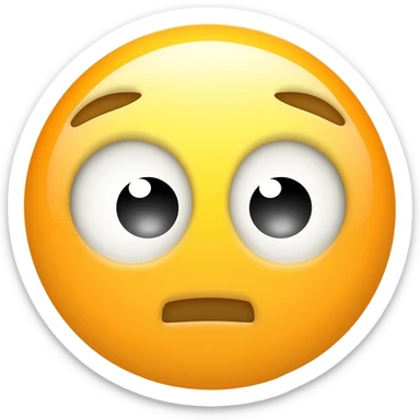 emoji Fruncir el seño sticker