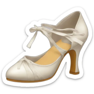 Dance shoes sticker