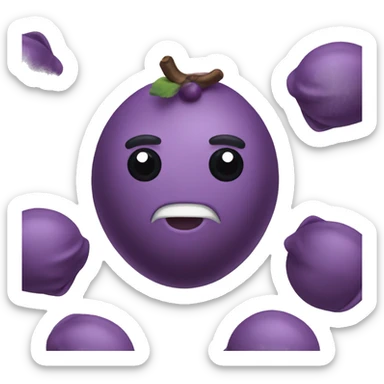 plum dumplings sticker
