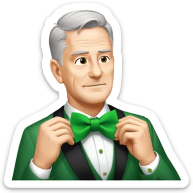 Stylish Leprechaun sticker