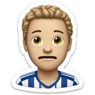 A Fan of the Hamburger SV crying sticker