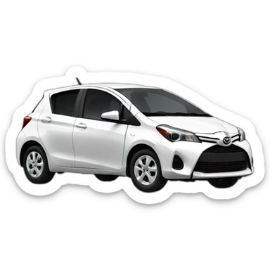 Toyota Yaris sticker