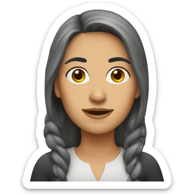 Romanian woman sticker