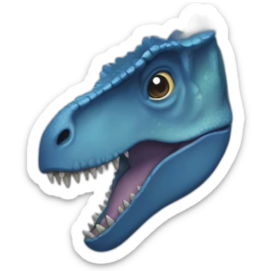 tyrannosaurus-blue-arc-en-ciel sticker