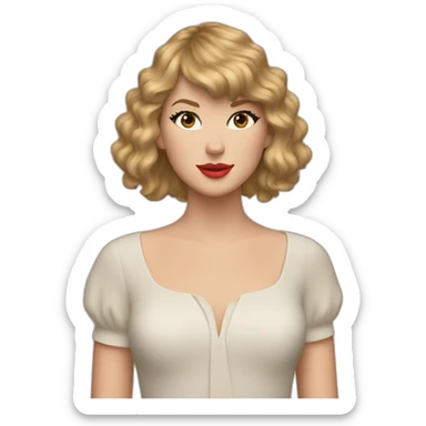 Taylor Swift evermore sticker