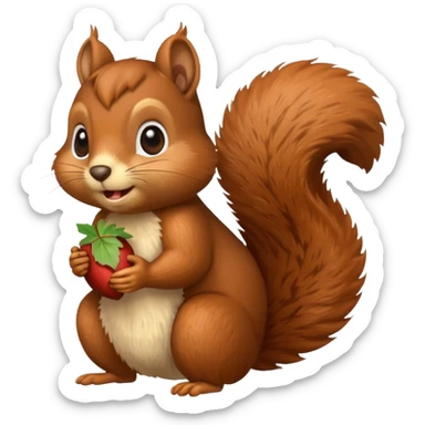 Şu çeken sincap sticker