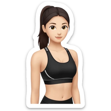 LADIES SPORTS BRA sticker